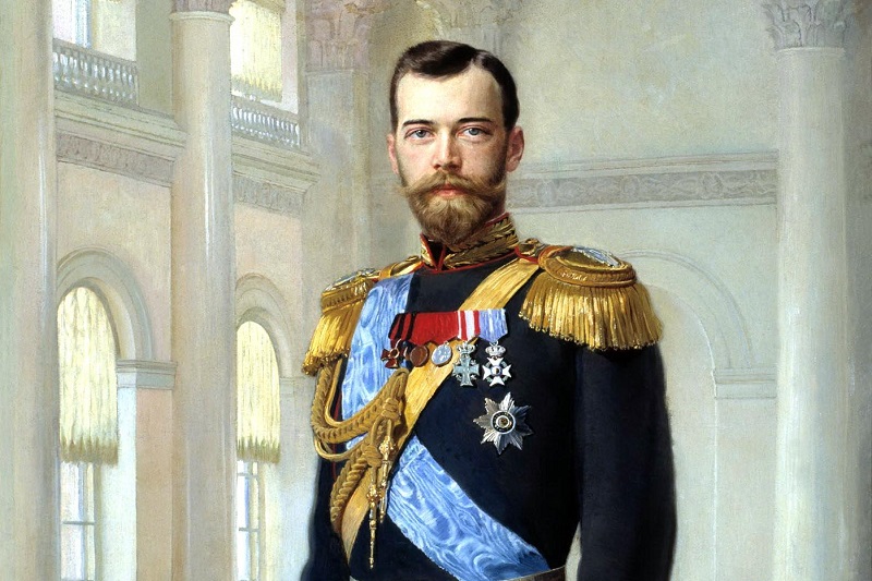 Cári emlékvonat II. Miklós emlékére